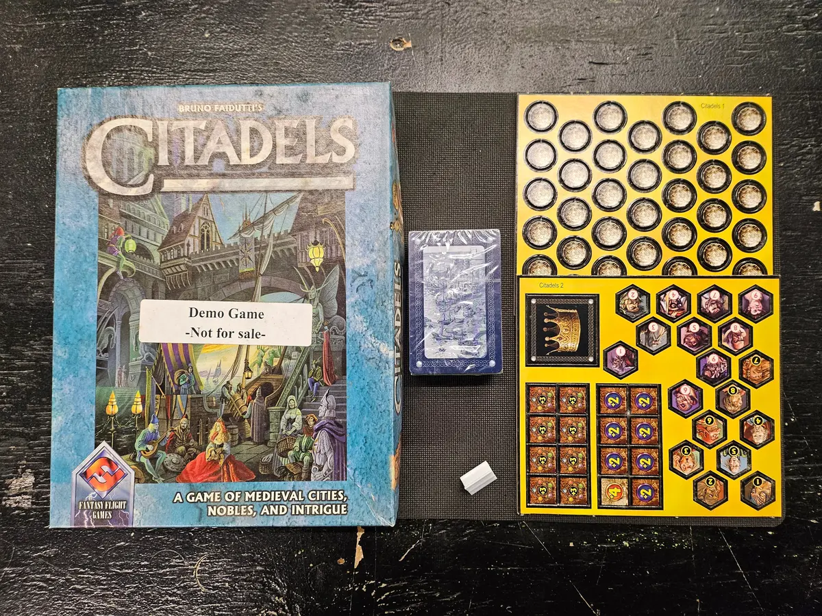 Bruno Faidutti's Citadels Demo Game 1