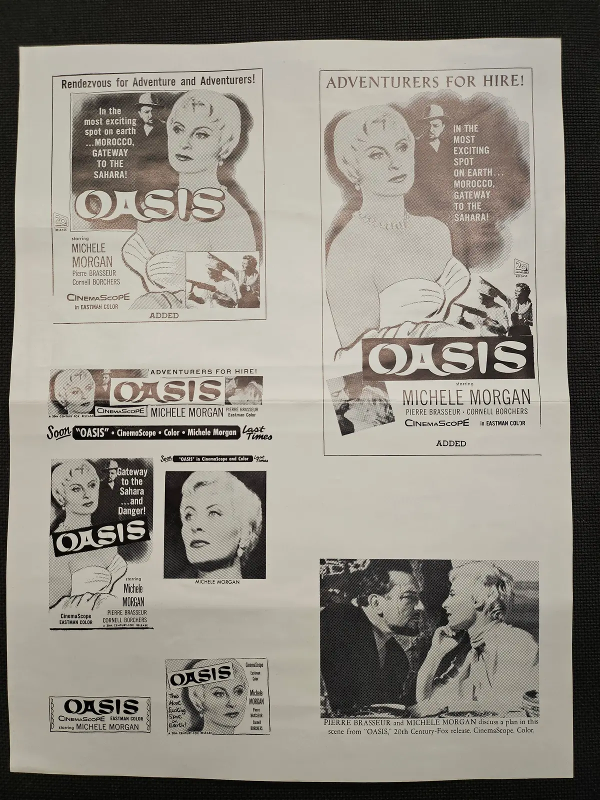 "Oasis" Original Movie Ad Clip Art Print 1