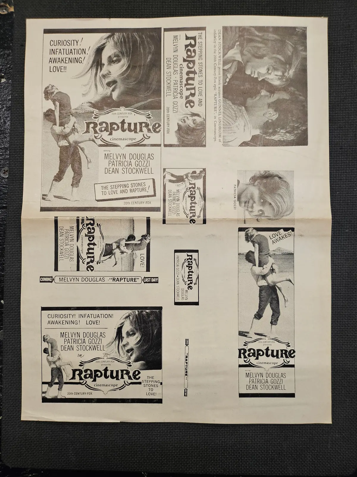 "Rapture" Original Movie Ad Clip Art Print 1