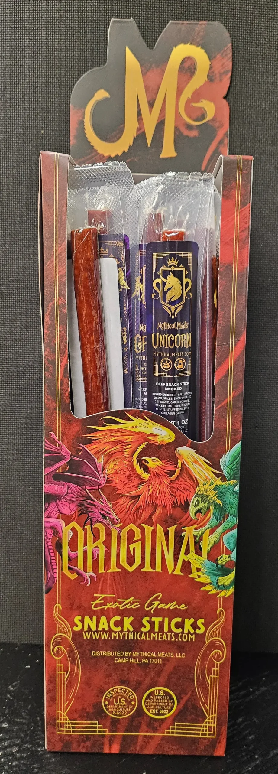 Mythical Meats Original Exotic Game Jerky 1