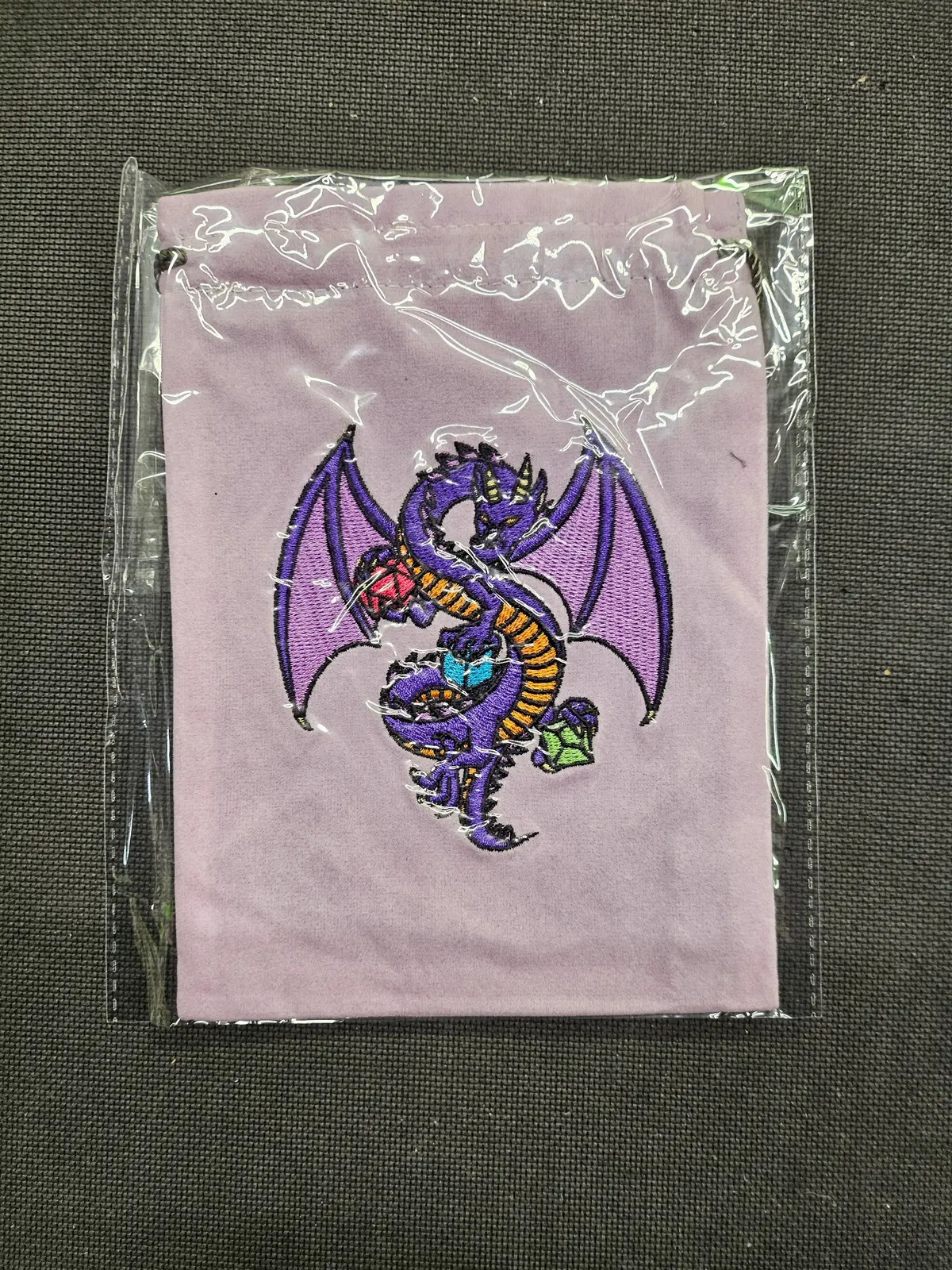 Purple Dragon Rpg Dice Bag 1