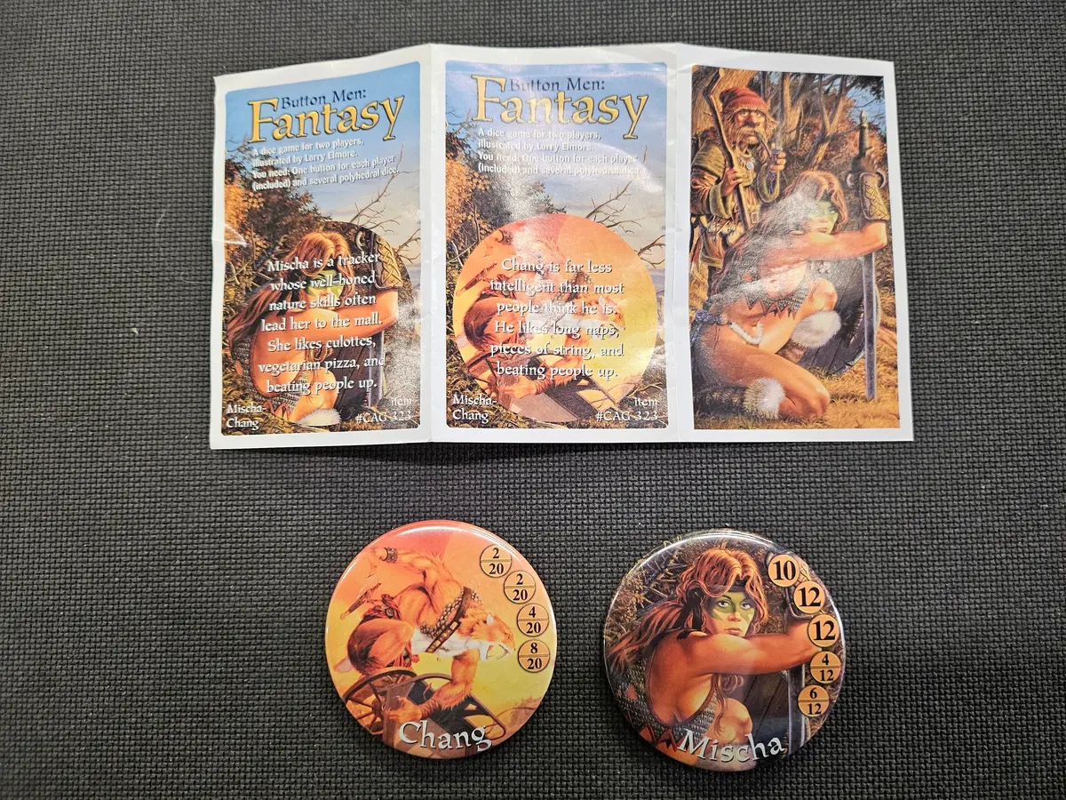 Button Men: Fantasy Dice Game #1 1