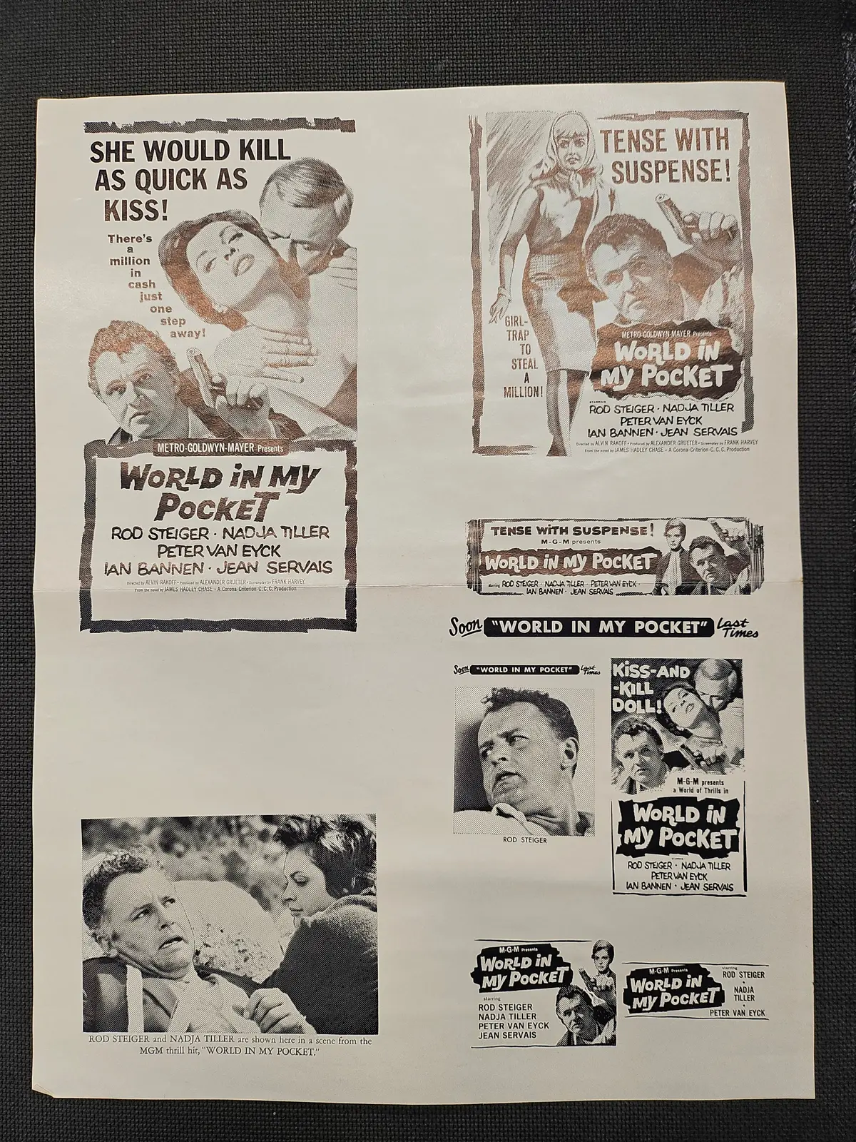 "World In My Pocket" Original Movie Ad Clip Art Print 1