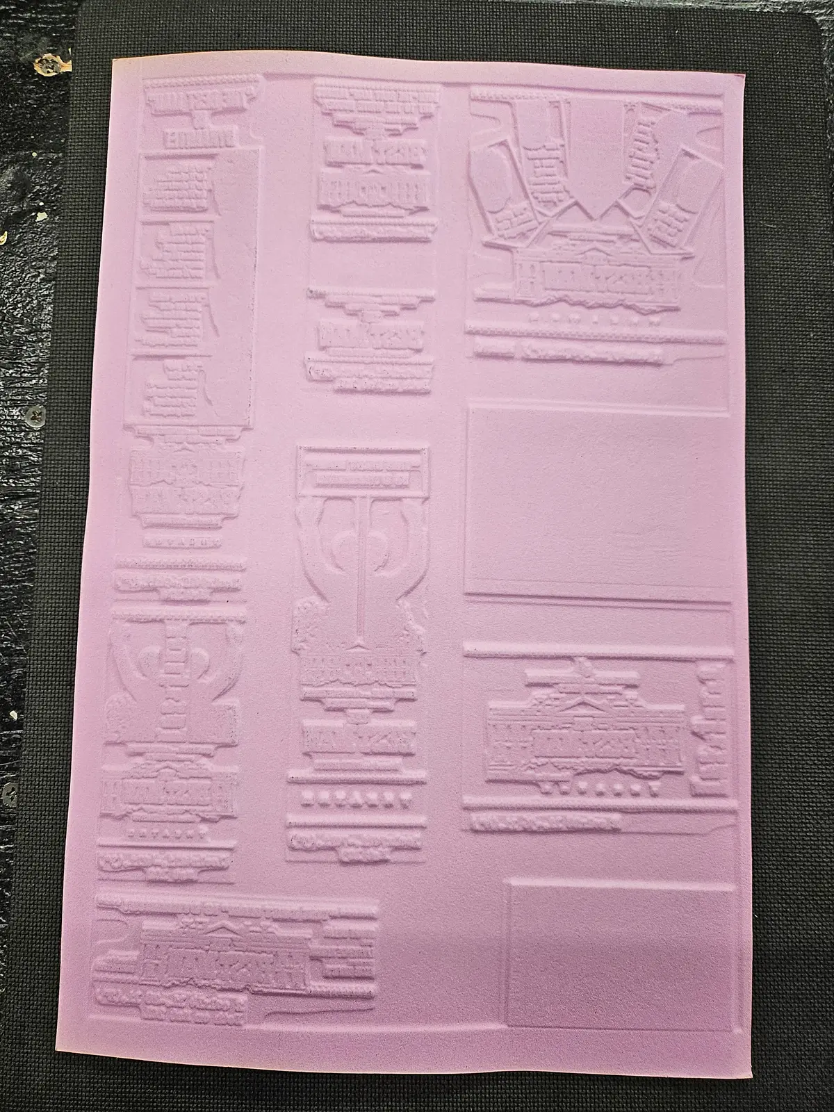 "The Best Man" Original Movie Ad Mat Mold 2