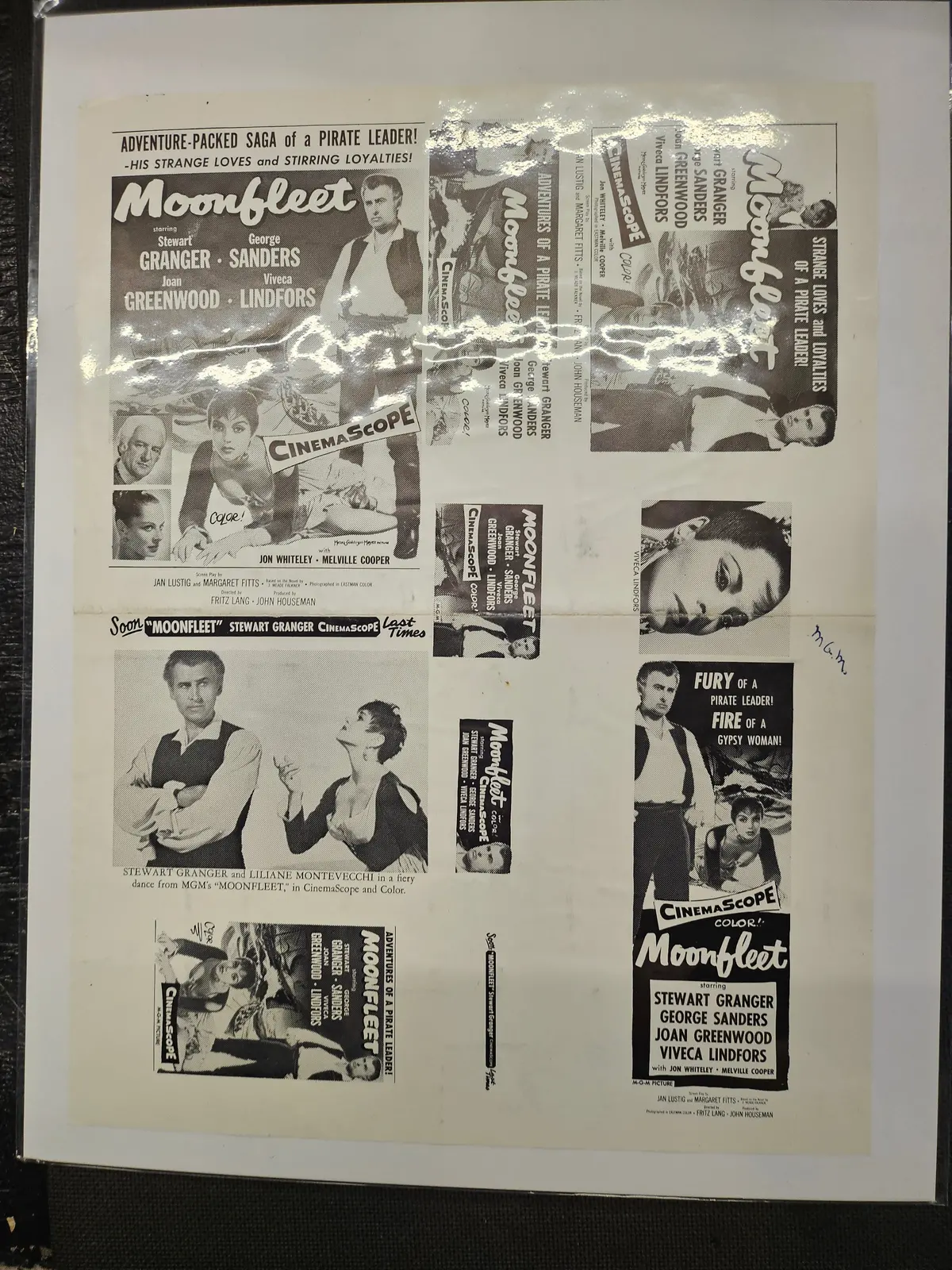 "Moonfleet" Original Movie Ad Clip Art 1