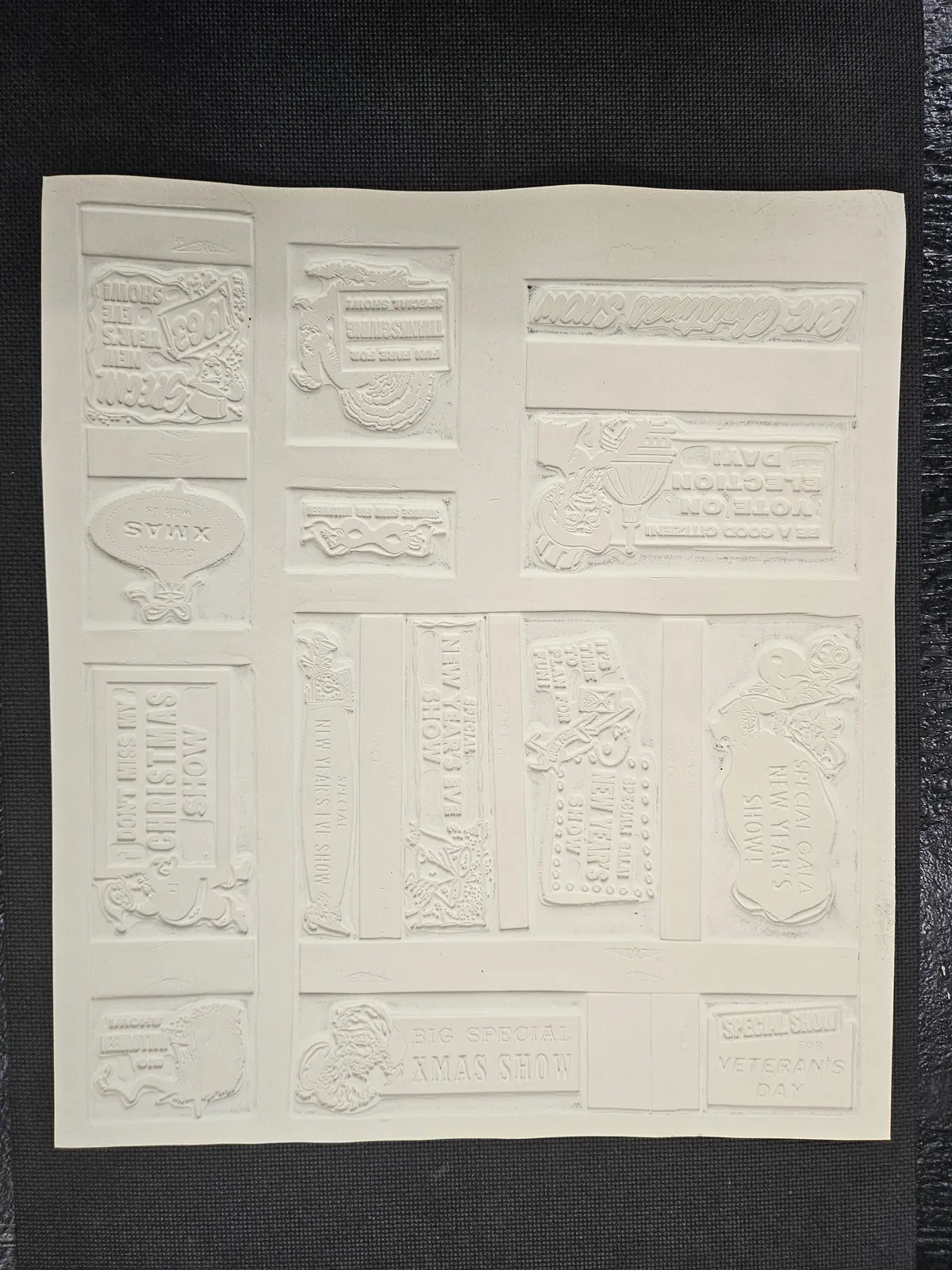 Holiday Borders Movie Ad Movie Mold 1963 1