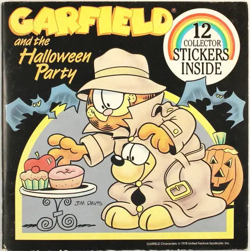 Garfield And The Halloween Party Book And Stickers 1