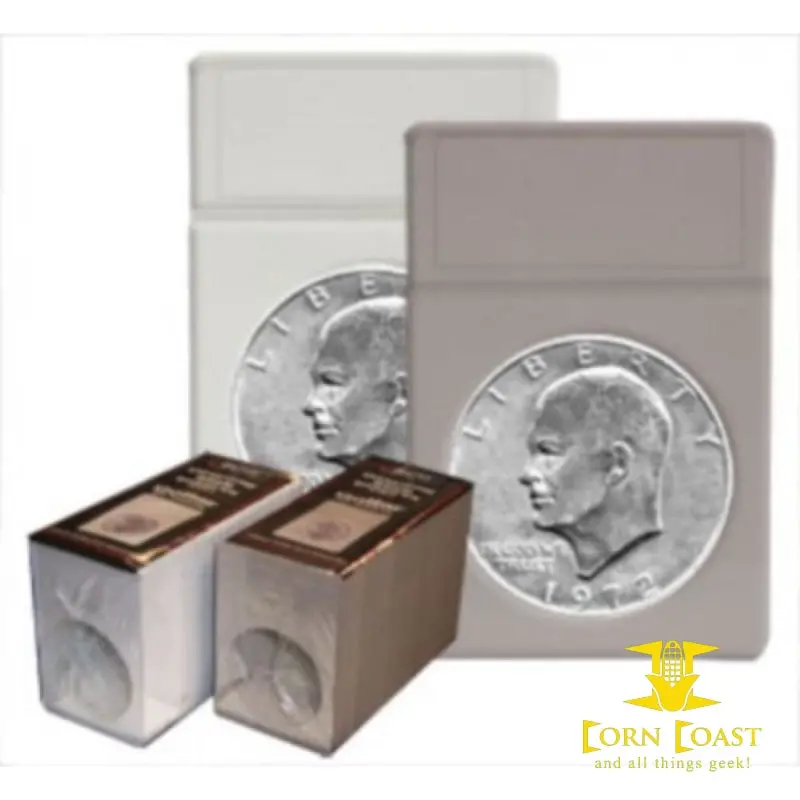 25 Bcw Foam Graded Coin Slab Inserts Only - Dollar Gray 1