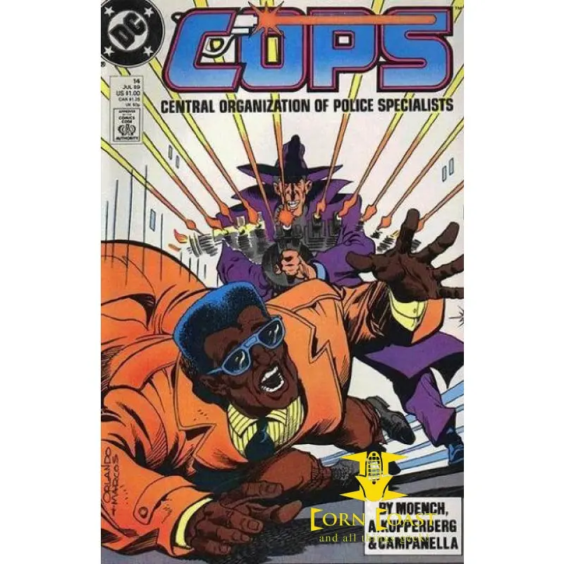 Cops (1988 Dc) #14 Nm 1