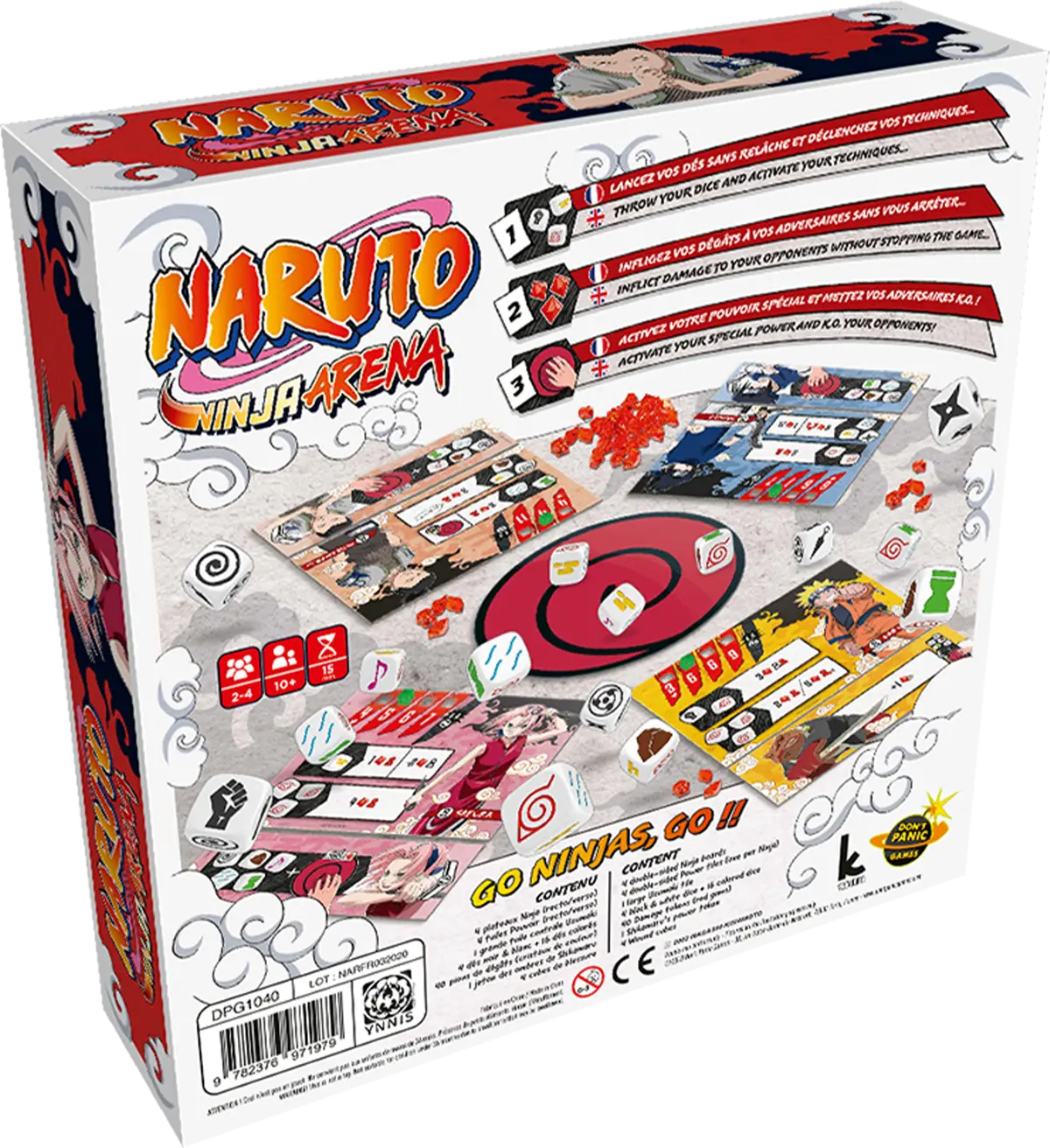 Naruto: Ninja Arena Boardgame 2