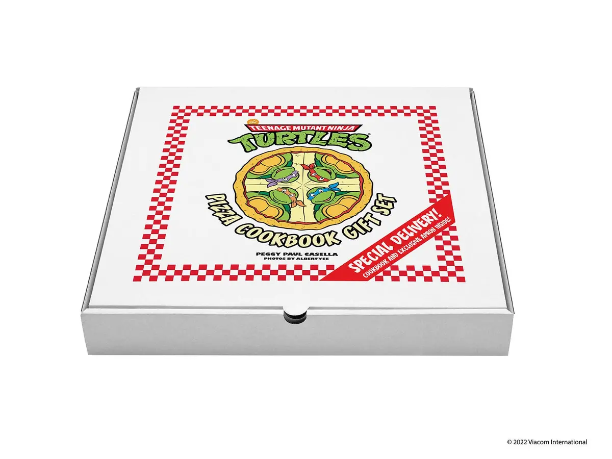 The Teenage Mutant Ninja Turtles Pizza Cookbook Gift Set 1