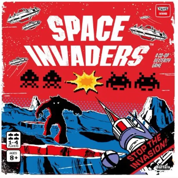Space Invaders Board Game, By Buffalo Games 1