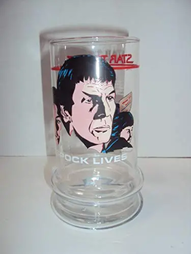 Spock Lives 1984 Taco Bell Glass 1