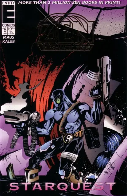 Zen Intergalactic Ninja: Starquest #6 Vf 1