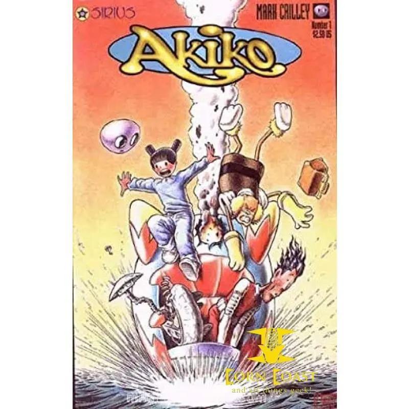 Akiko (1996) #1 Vf 1