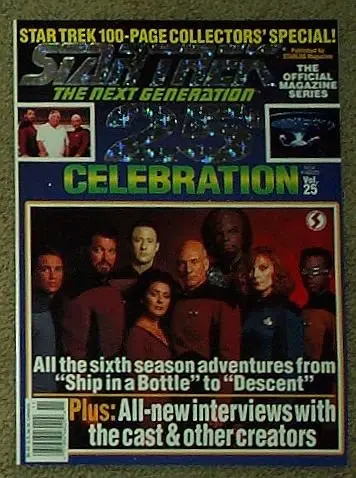 Star Trek The Next Generation #25 Magazine 1
