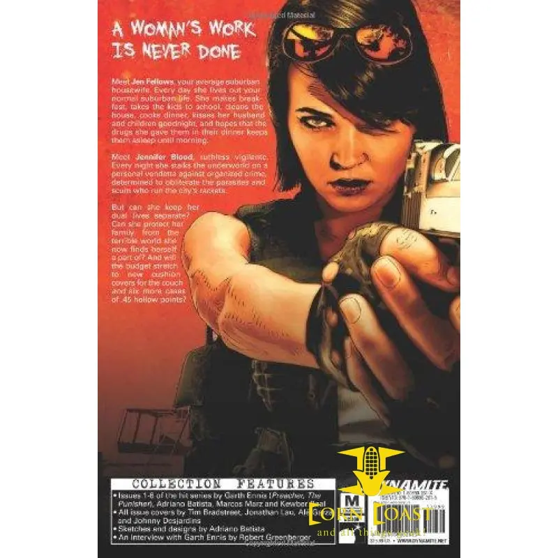 Garth Ennis' Jennifer Blood Volume 1 Paperback 2