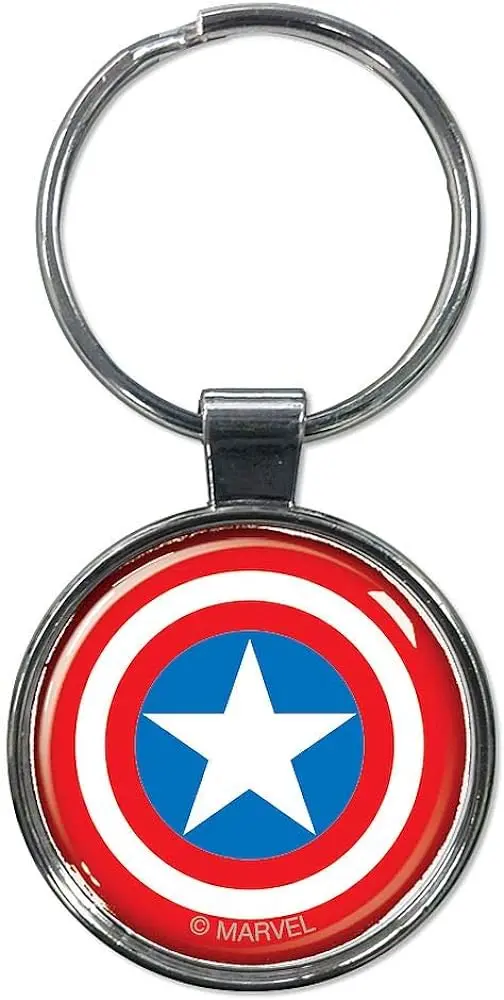 Marvel Comics Captain America Shield Keychain 1