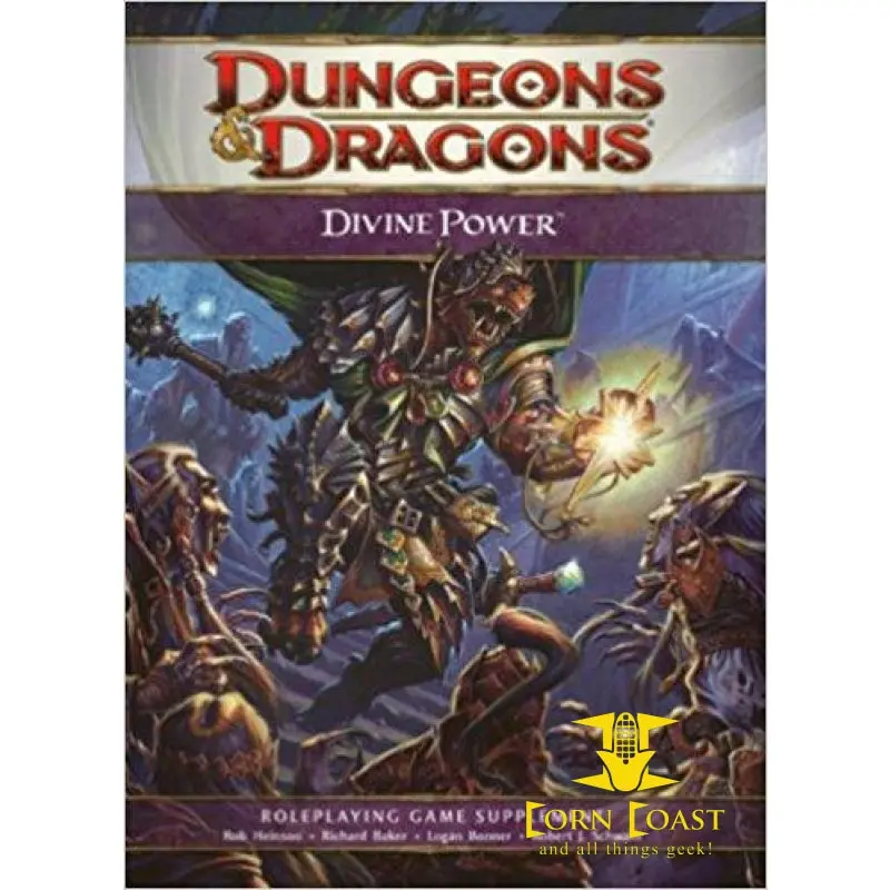 Dungeons & Dragons: Divine Power, Roleplaying Game Supplement 4Th 1