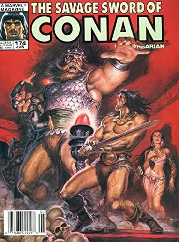 Savage Sword Of Conan #174 Gd 1