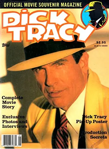 Dick Tracy Official Movie Souvenir Magazine Fn 1