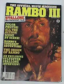 Rambo Iii Official Movie Magazine 1