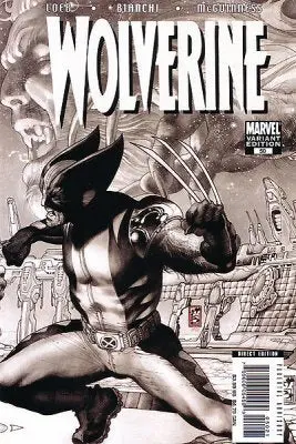 Wolverine (Vol 3) #50 Black And White Var Nm 1