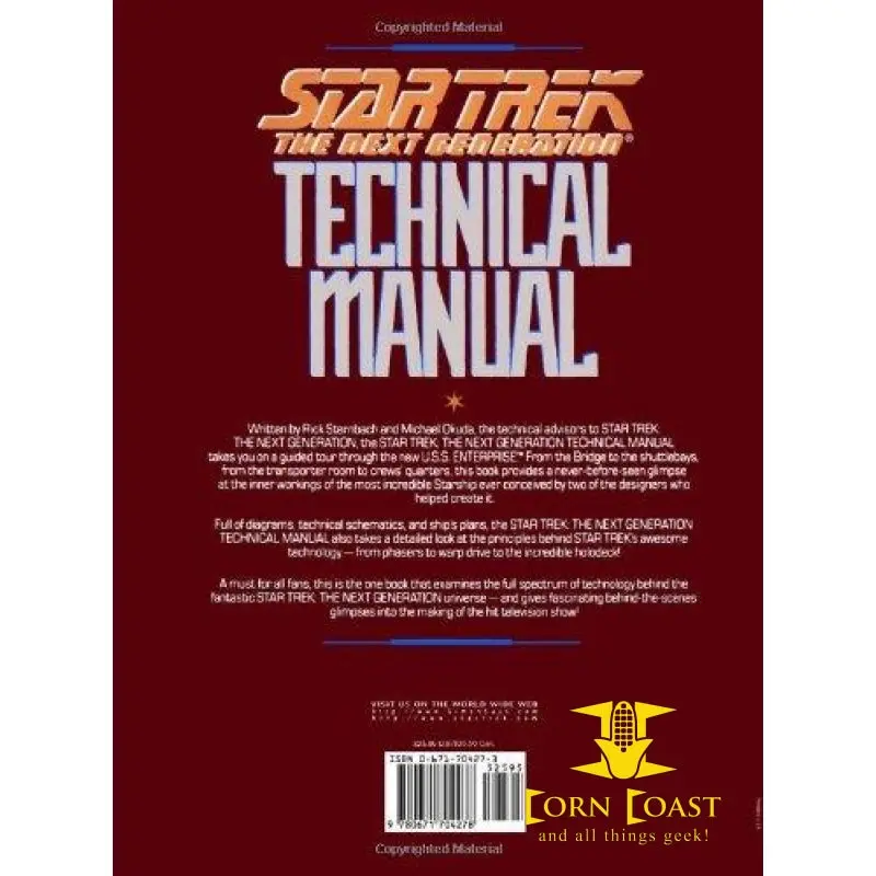 Star Trek The Next Generation: Technical Manual Paperback 2