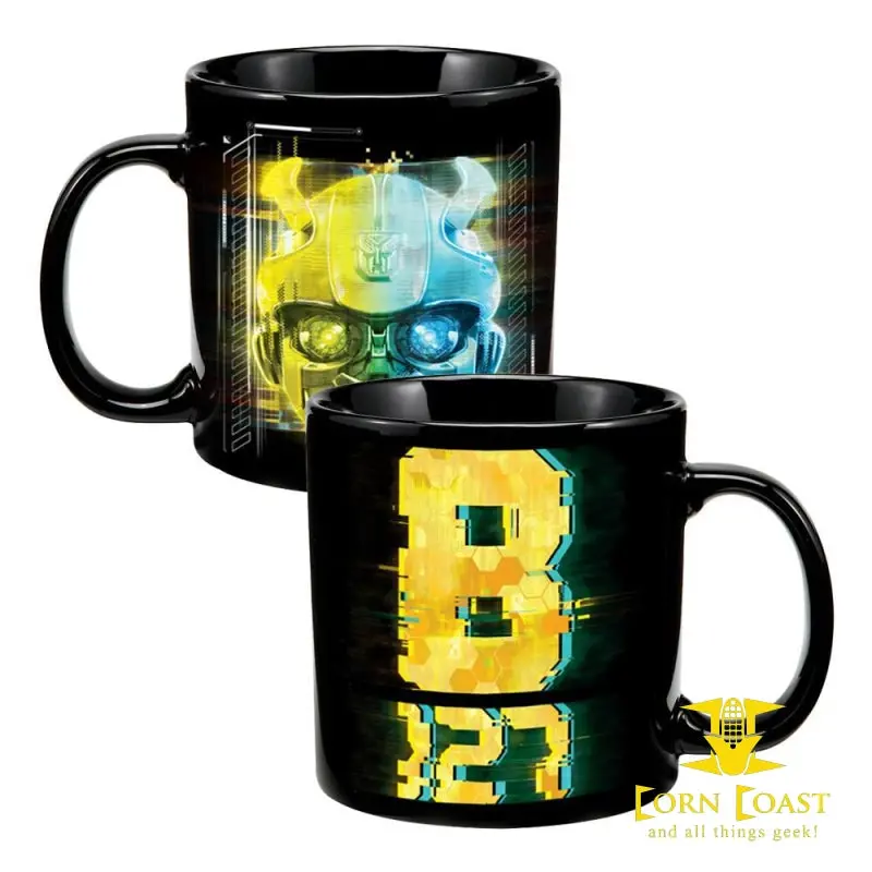 Transformers Bumble Bee B-127 20 Oz. Heat Reactive Ceramic Mug 1