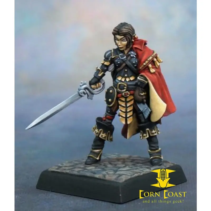 Pathfinder Reaper Jirelle Iconic Swashbuckler Metal Mini 1