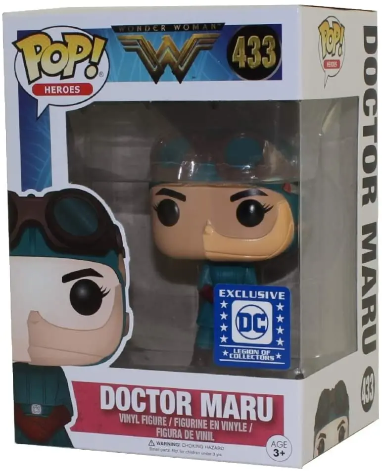 Pop Wonder Woman Dr Maru Vinyl Fig Dc Legion Of Collectors Exclusive 1