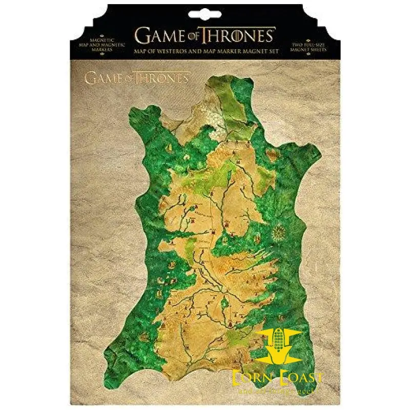 Got Map Of Westeros & Map Magnets 1
