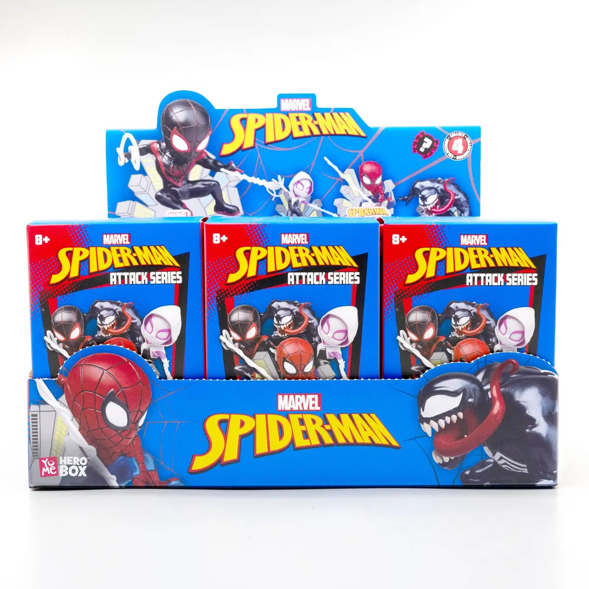 Marvel Spider-Man Attack Series Hero Box - Blind Box Cdu 2