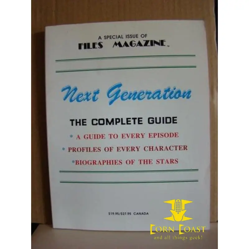 Files Magazine: Next Generation, The Complete Guide 1