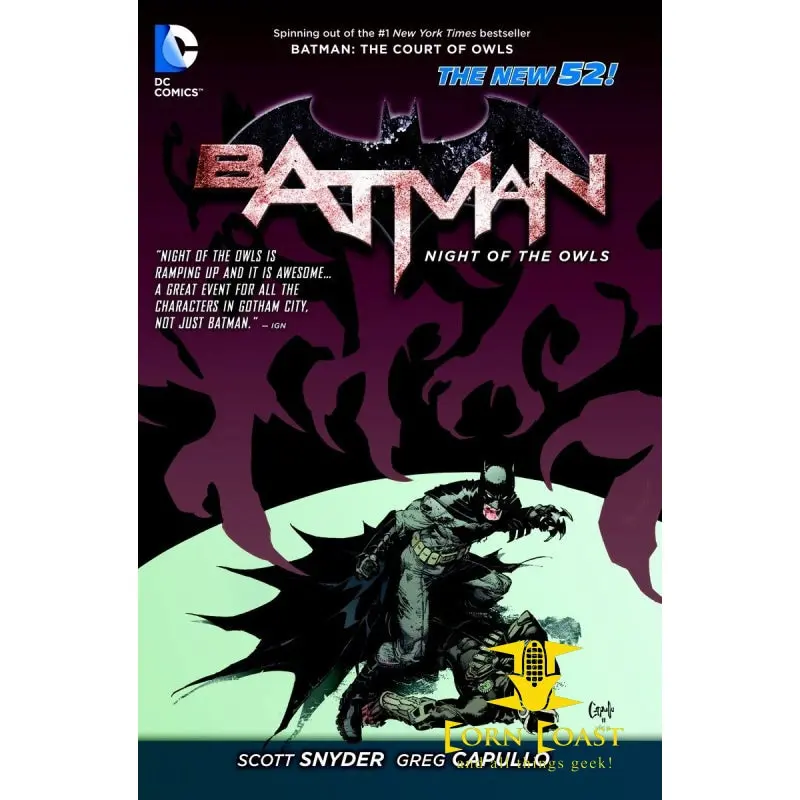 Batman: Night Of The Owls (The New 52) (Batman (Dc Comics)) Hc 1