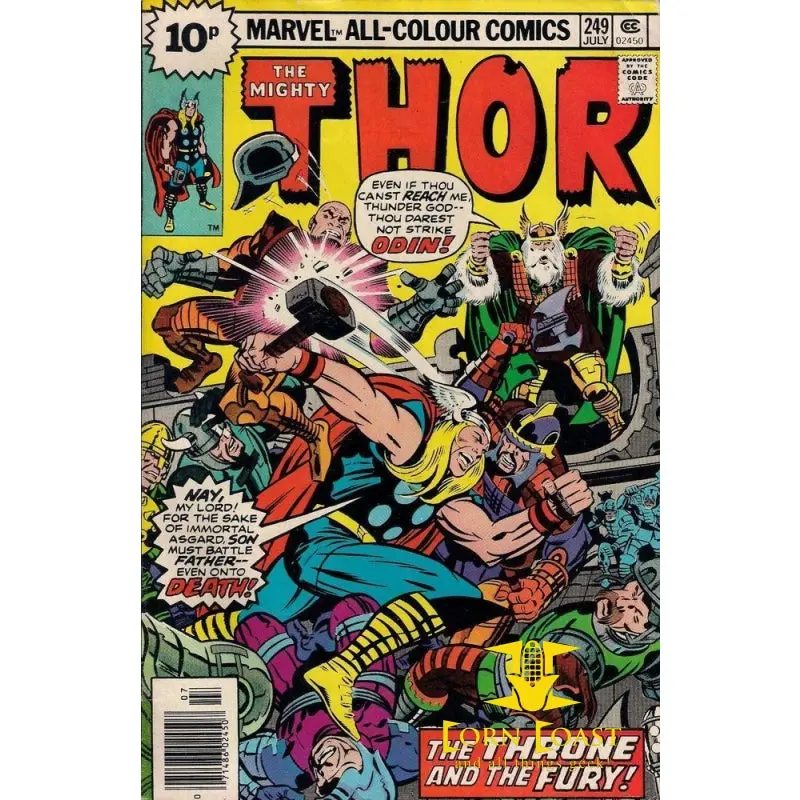Thor (Vol 1) #249 10 Pence Rare 1