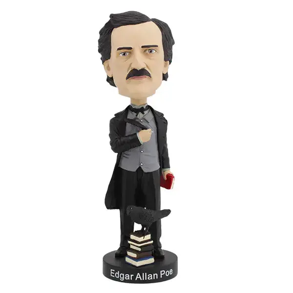Royal Bobbles Edgar Allan Poe Collectible Bobblehead Statue 1
