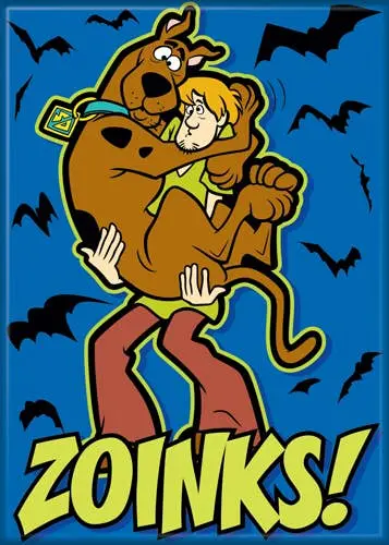 Scooby Doo Zoinks Magnet 2.5" X 3.5" 1
