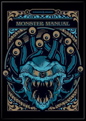 Dungeons & Dragons Spec Ed Monster Manual Magnet 2.5" X 3.5" 1