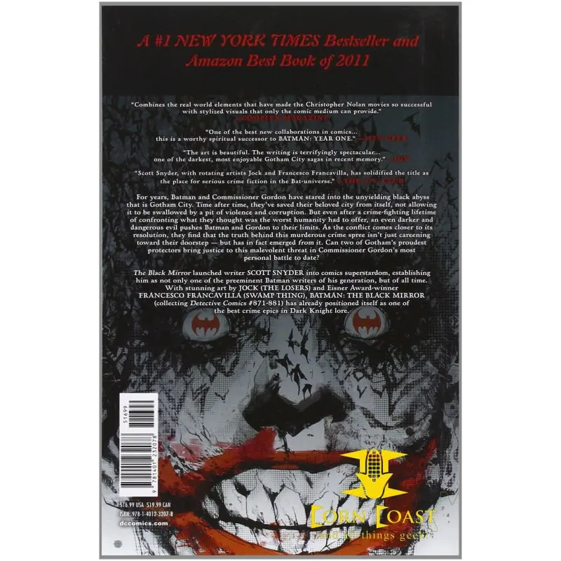 Batman: The Black Mirror (Detective Comics, Volume I) Hc 2