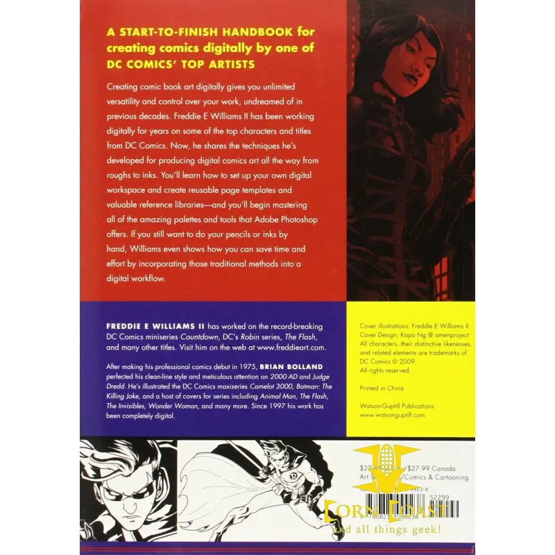 The Dc Comics Guide To Digitally Drawing Comics Paperback 2