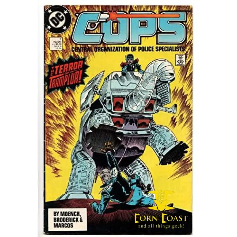 Cops (1988 Dc) #7 Nm 1