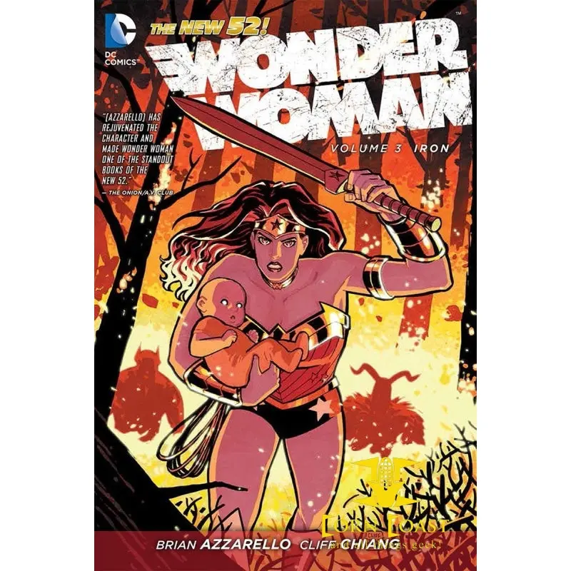Wonder Woman Volume 3: Iron Hc (The New 52) 1