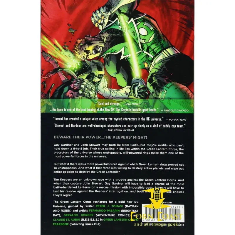 Green Lantern Corps Vol. 1: Fearsome (The New 52) Hc 2
