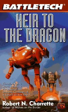 Fasa Battletech Novel Heir To The Dragon (Le5527) G+ 1
