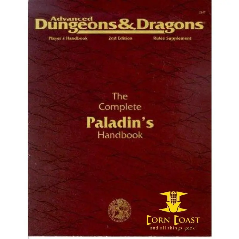 Ad&D Complete Paladin's Handbook (Advanced Dungeons & Dragons 2Nd Edition) By C.Anthony Pryor (1994-12-31) 1