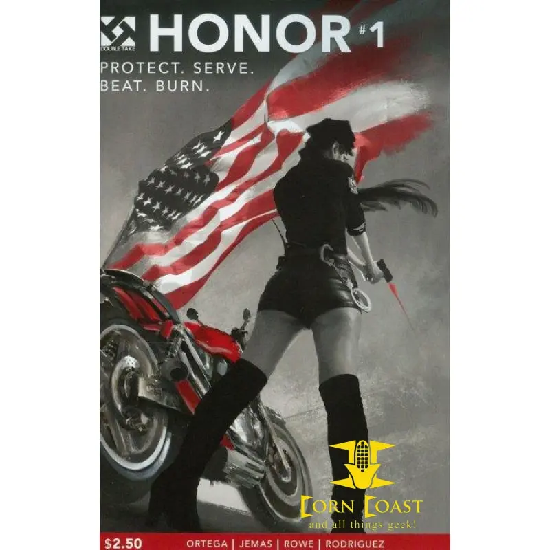 Honor Vol 1 Double Take Night Of The Living Dead Universe Graphic Novel Tpb Fire Protect. Serve. Beat. Burn 1