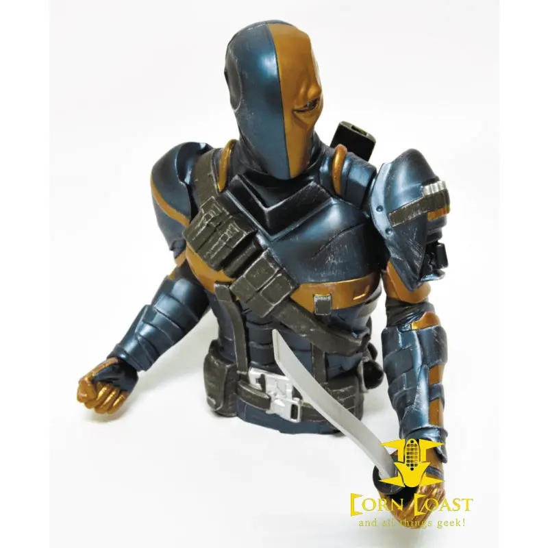 Dc Comics Batman Arkham Origins Deathstroke Bust Bank 1