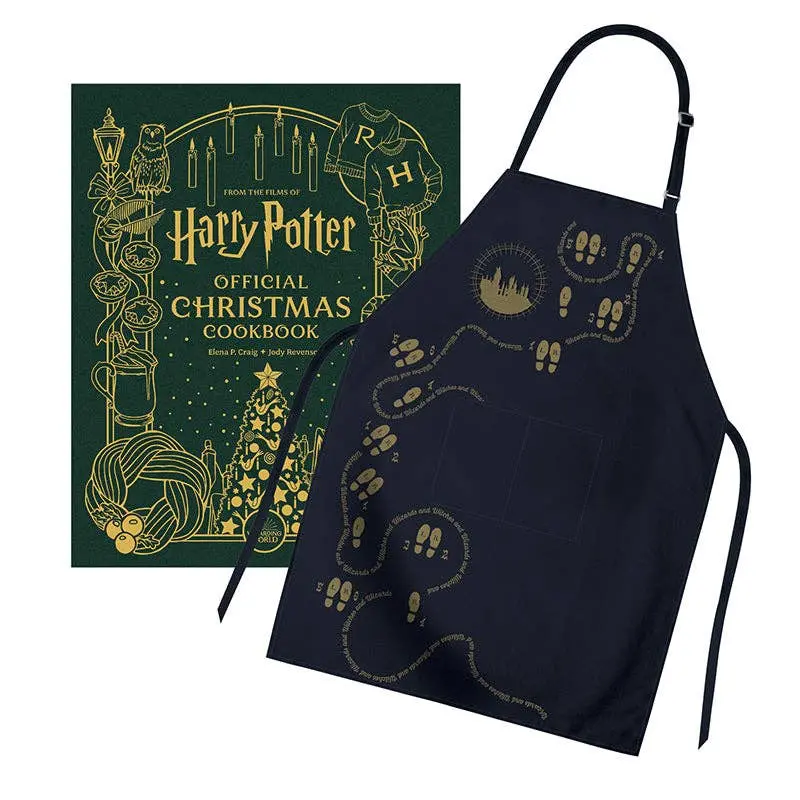 Harry Potter: Gift Set Edition Christmas Cookbook And Apron 1