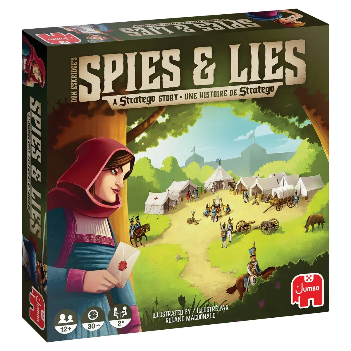 Stratego Spies & Lies (Bilingual) Board Game 1